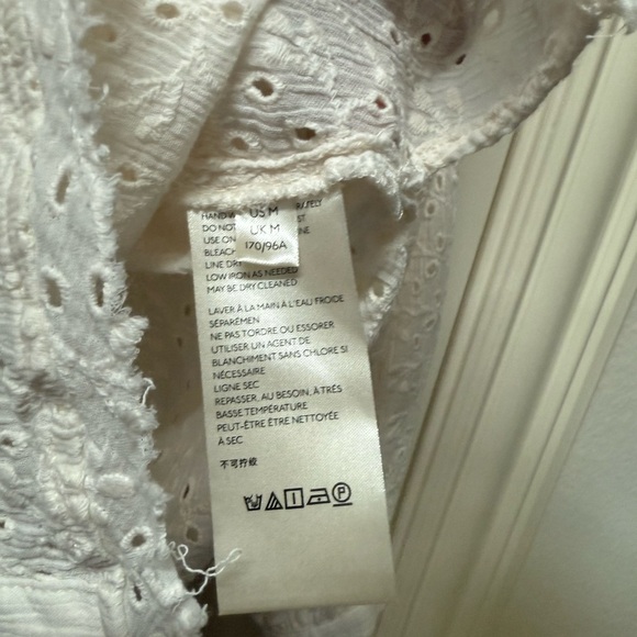 Free people Cream Embroidered Blouse - Picture 3 of 3